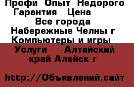 Профи. Опыт. Недорого. Гарантия › Цена ­ 100 - Все города, Набережные Челны г. Компьютеры и игры » Услуги   . Алтайский край,Алейск г.